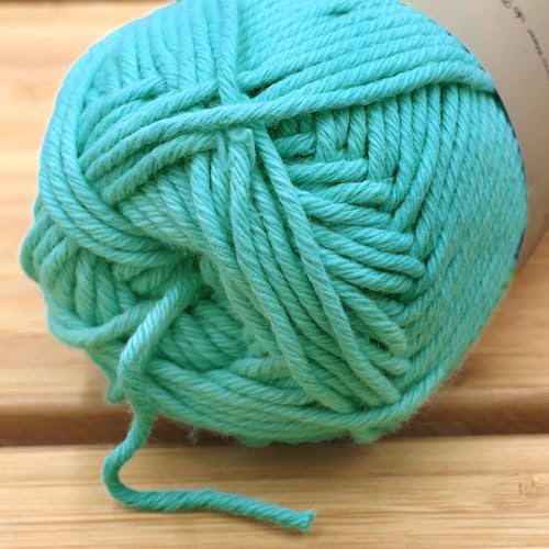 Hilo de algodón voluminoso 100g para tejer mantas de sofá cómodas en casa 3