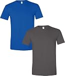 Gildan Men's Short Sleeve 4-Pack Cotton Jersey T-Shirt
