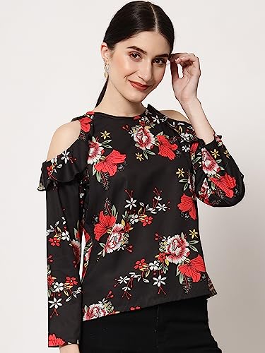Image of KOTTY Women's Trendy Cotton Top for Girls and Women