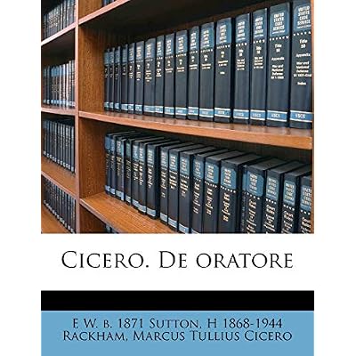 Cicero. De oratore