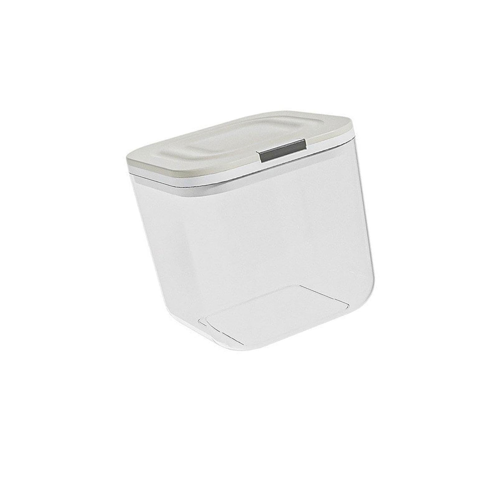 Laundry Detergent Storage Container, Clear Covered Box for Tablets, Household Supplies and Home Room Organization Clear Storage Bin Lidded Cabinet Box Laundry Tablet Holder Detergent Container Supply