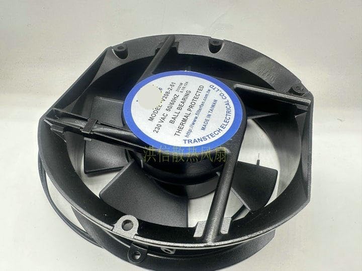 for V208-2-51 17251 Industrial Cabinet Fan 230V 50/60Hz Ball Bearing Axial for Electrical Enclosures