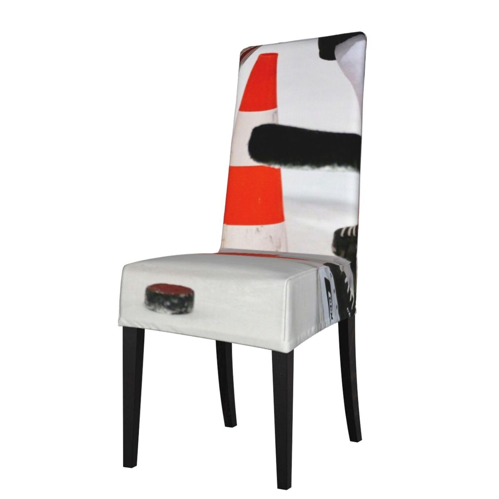 Housses de chaise hockey sur glace rénovation siège tissu extensible