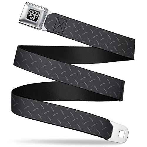 Cinturón Buckle-Down gris para niños ideal para el colegio y parques de juego