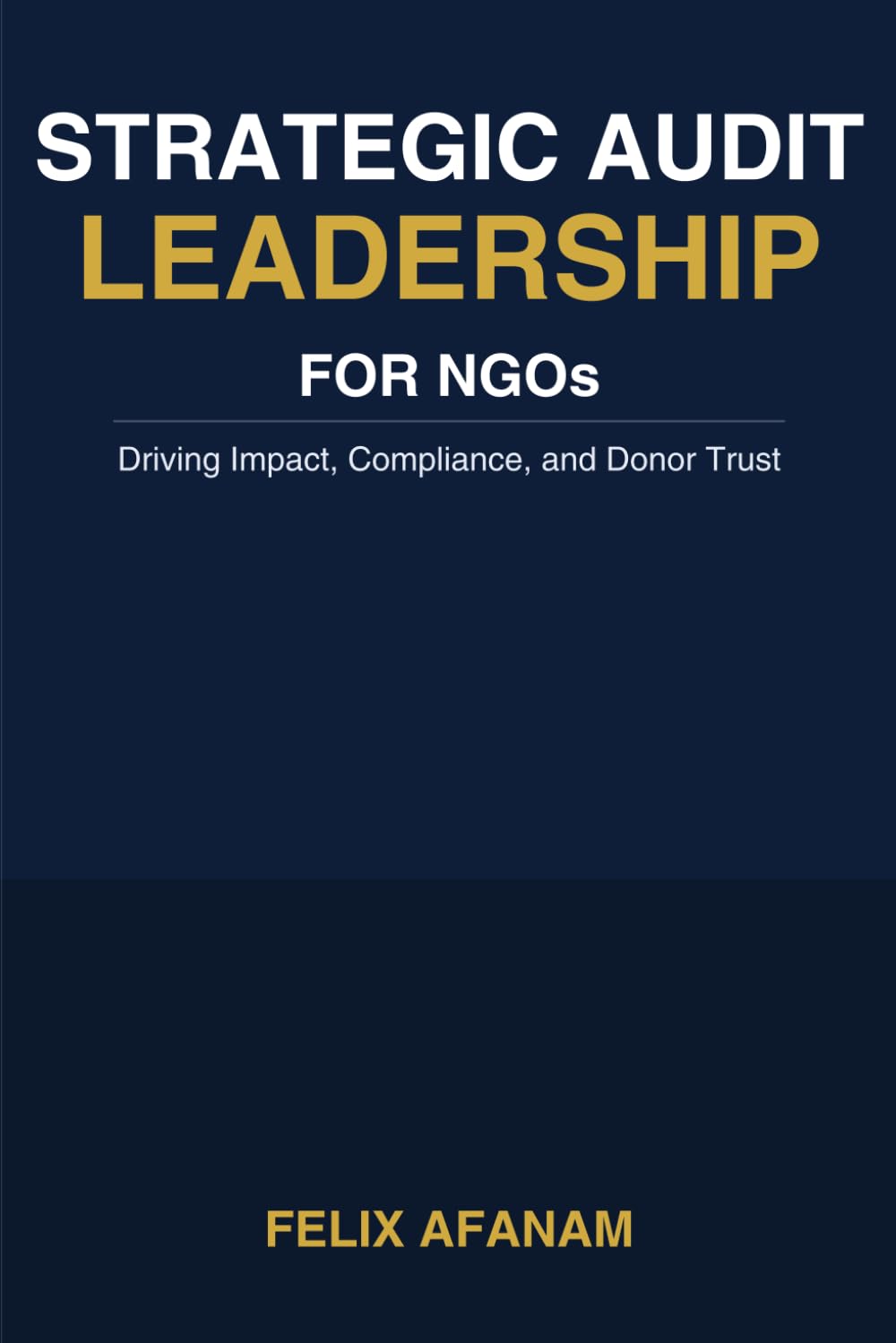 STRATEGIC AUDIT LEADERSHIP FOR NGOs: Driving Impact, Compliance, and Donor Trust