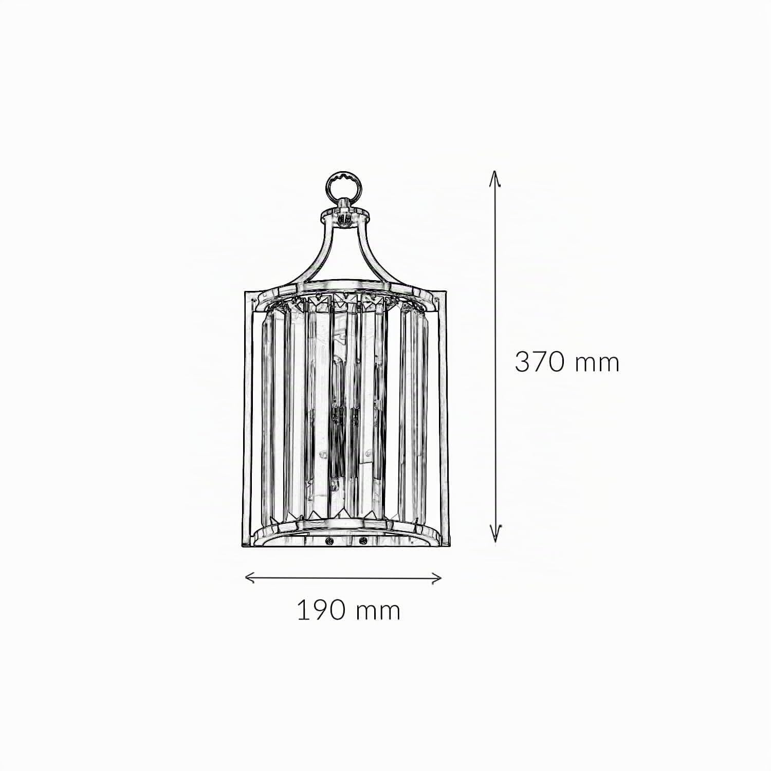 Licht-Erlebnisse Wandleuchte Kristall Glas Metall H: 35 cm in Messing antik Klar Jugendstil Art Déco E14 Wandlampe Wohnzimmer Beleuchtung Flur Treppe