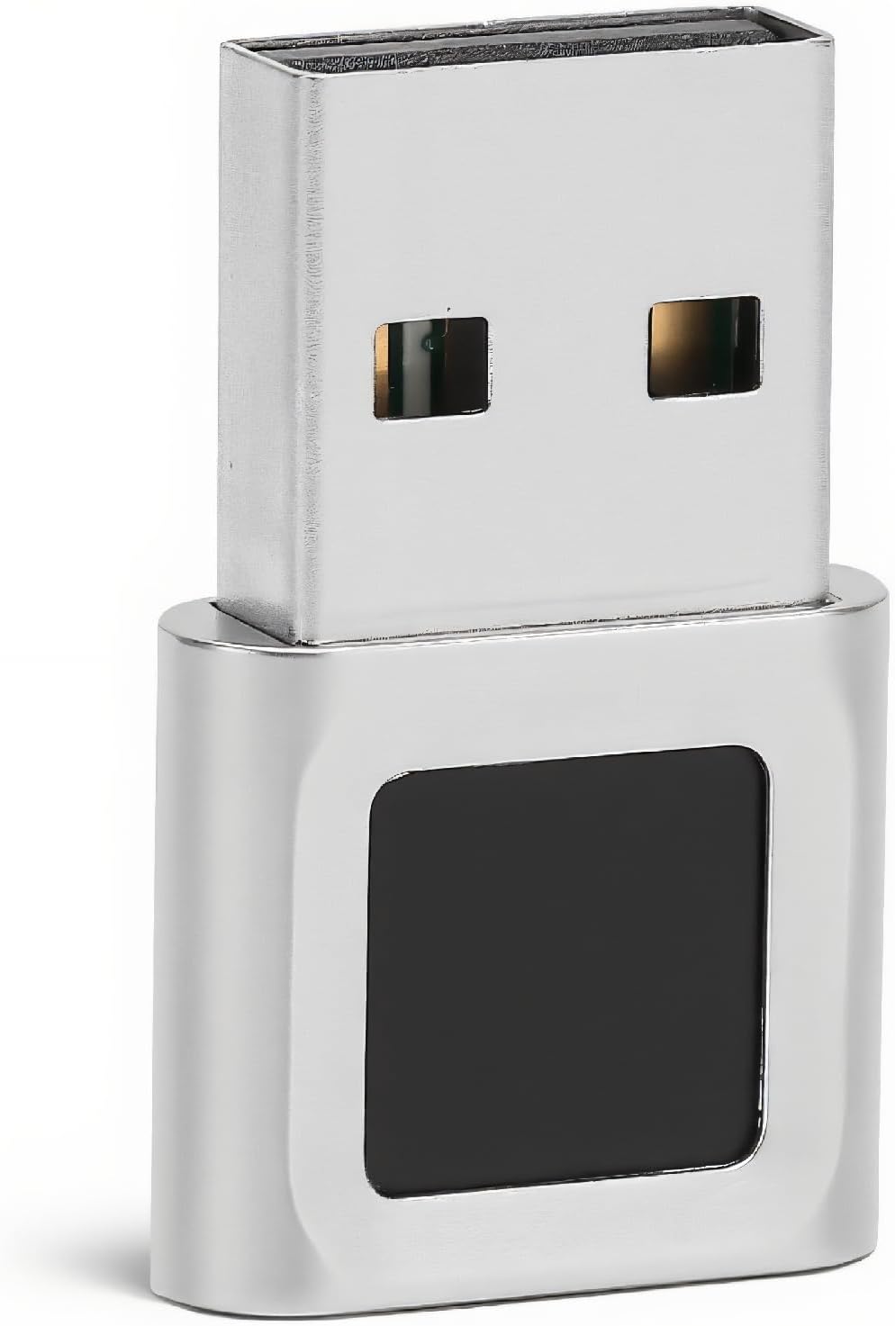 GOWENIC USB Fingerprint Reader, Biometric Security Key for 10 11 32 64 Bit, Portable Fingerprint Scanner Key Reader, 360 Degrees Rotating Touch Device for PC Laptop