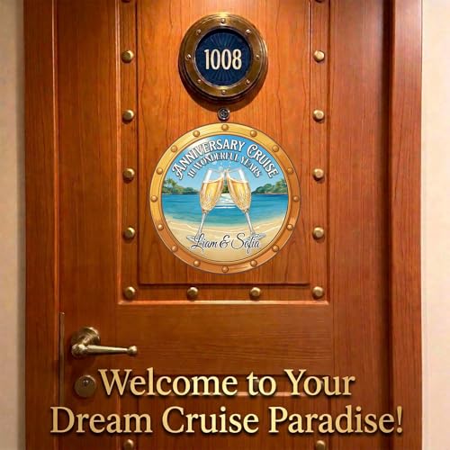 Imán decorativo personalizado para puerta de crucero miniatura 2
