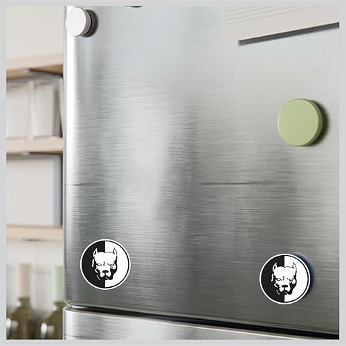 Miniatura 5 de Calcomanía de Pitbull americano, para parachoques de coche, laptop, taza, coche, camión, botella, motocicleta o cualquier superficie lisa