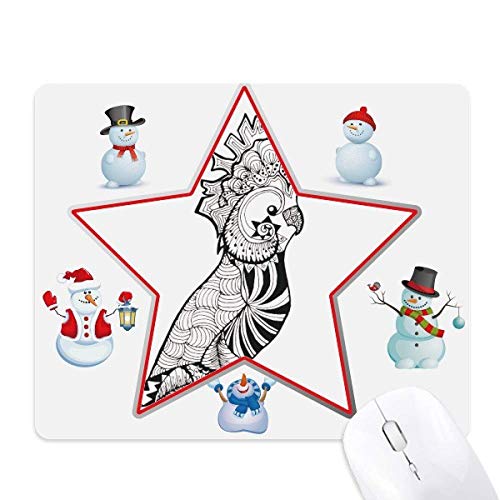 Tapis de souris oiseau mignon tapis souris animal avec étoile
