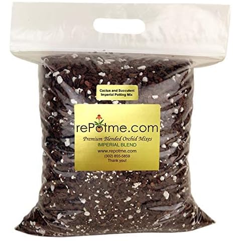 rePotme Cactus and Succulent Potting Soil Mix, Hand Blended in The USA - All Purpose Imperial Blend - Mini Bag (2 Quarts) Cover