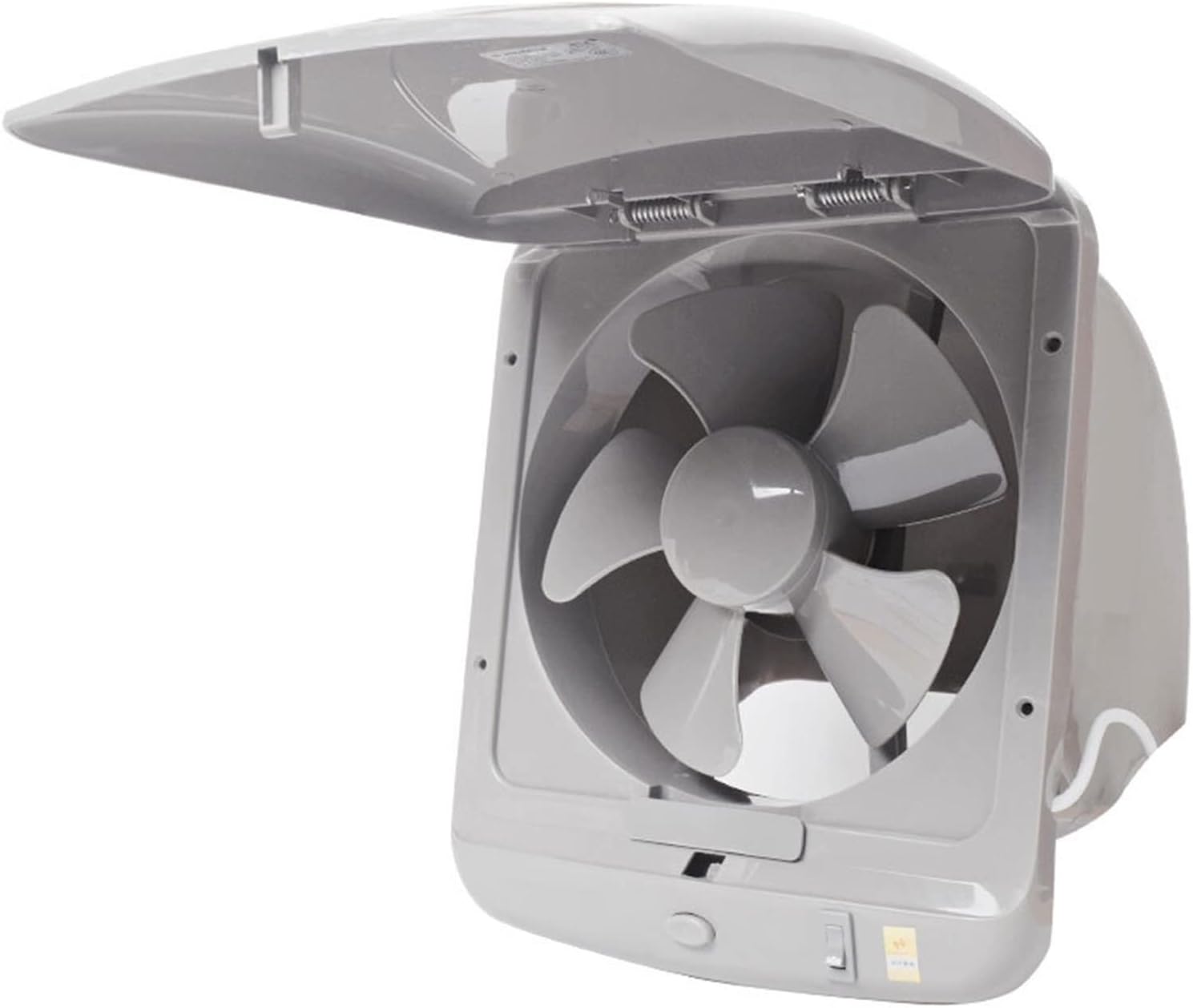 Ventilation Fan Household Kitchen Exhaust Fan Range Hood with Cover, 10 inch Silent Ventilation Fan with Detachable Blades, Powerful Windproof Ventilation Fan ventilating(