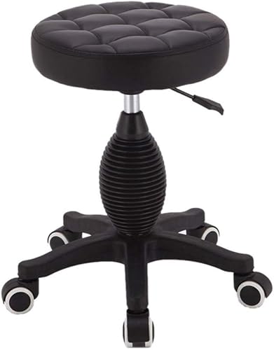 DYCIN Taburete con ruedas de altura ajustable con ruedas, taburetes de bar de altura ajustable, sillas giratorias, taburetes de bar, sillas de DYCIN Taburete con ruedas de altura ajustable con ruedas, taburetes de bar de altura ajustable, sillas giratorias, taburetes de bar, sillas de