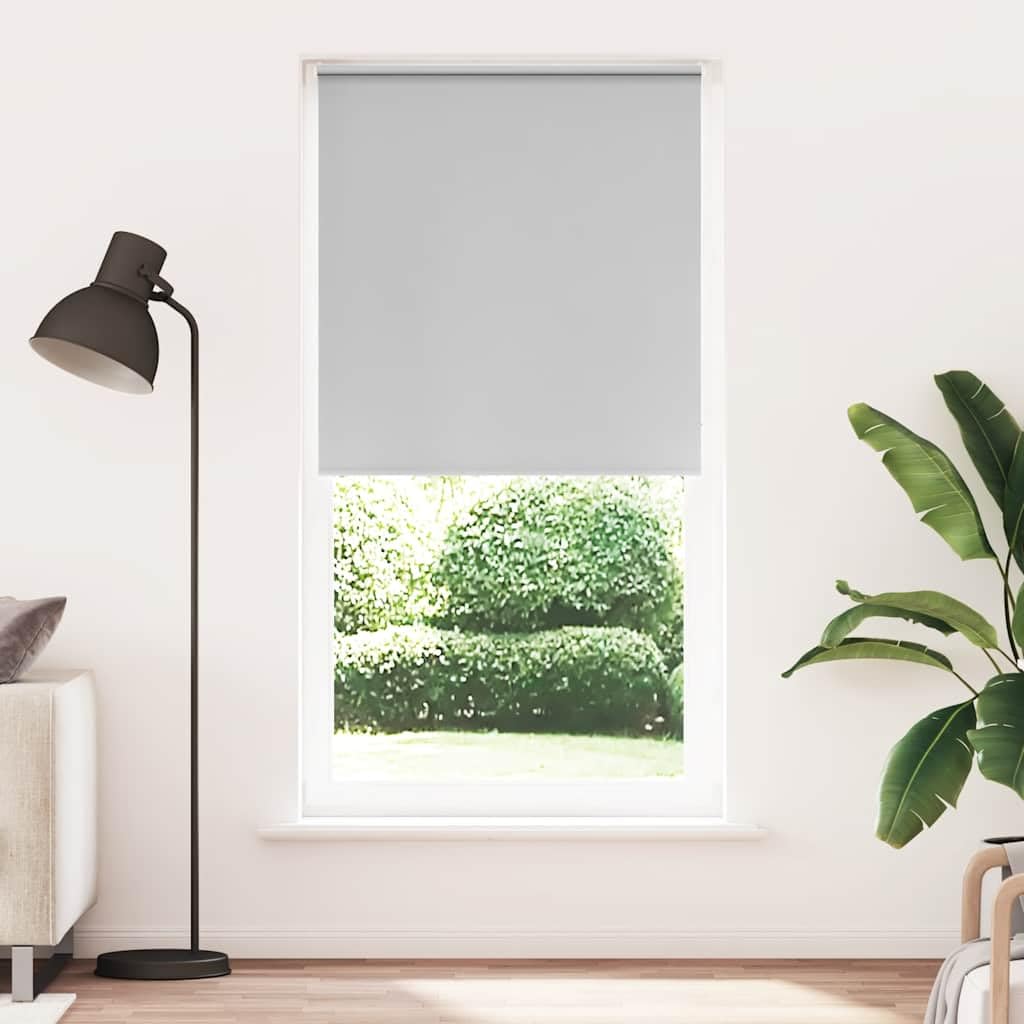 Verdunkelungsrollo, 110,7 cm, Polyester | Wandmontage oder ohne Bohren, höhenverstellbar, Kindersicherung, für Zuhause und Büro