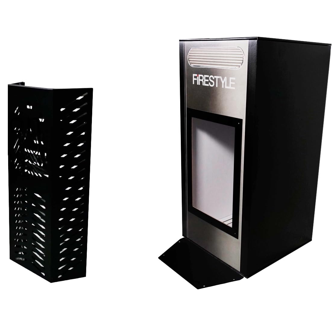 LIMAC Design SCUDY, proteggi Bimbo Ideale per sufe a Legna e Pellet, Protezione ustioni Vetro Stufa o Camino, Anti scottature Bambini, Animali. Made in Italy, Brevetto Firestyle. (SCUDY 74)
