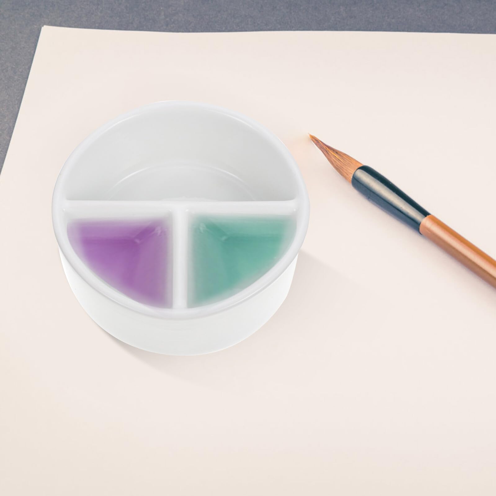 Tintero de Gran Capacidad Multifunción de Cerámica para Caligrafía
