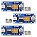 hiBCTR 3 Pieces of XL4015 438V to 1.25-36V 5A DC-DC Buck Converter Step Down Module with 96% Efficiency