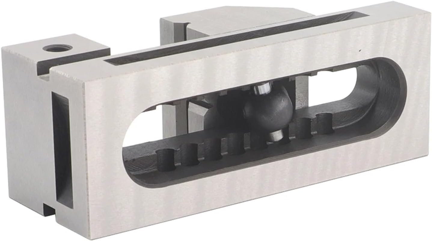 2.5 inch CNC High Precision Fast Acting Flat Vise Grinding Machine Universal Whip Right Angle Milling Machine Bench Vise Fixture(2.5 in)