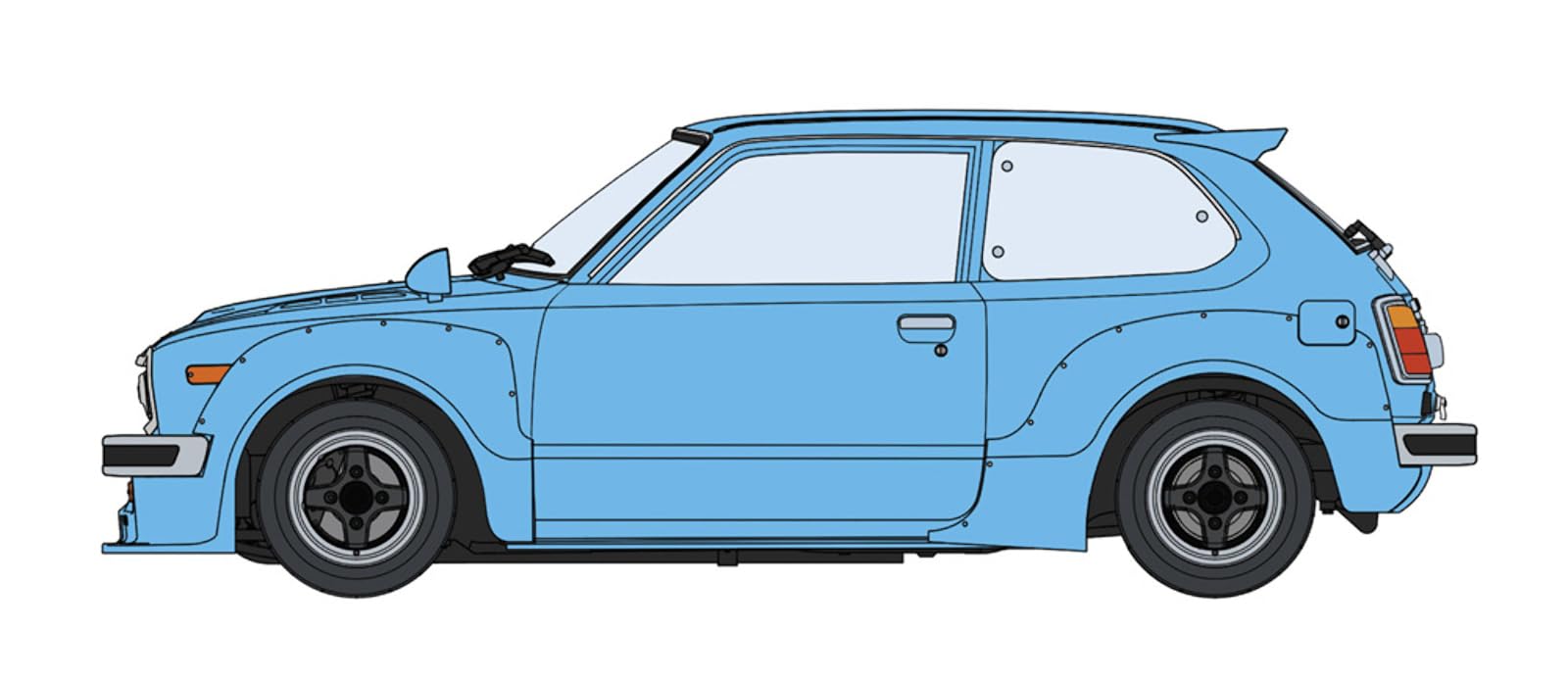 Amazon | ハセガワ(Hasegawa) 1/24 ホンダ シビック GL (SB-1) 2ドア