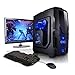 Produktbild Megaport Gaming-PC Komplett-PC Intel Core i5-7400 4X 3.50GHz  22" Full-HD + Tastatur+Maus  GTX1050  8 GB DDR4 2133  Windows10  1TB  WLAN Gamer pc Computer high end Gaming pc komplettsystem