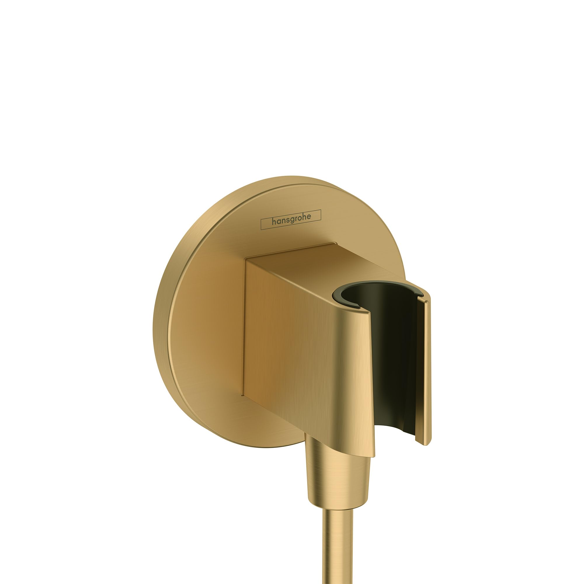 hansgrohe FixFit S Prise murale or brossé avec support douchette 26888251
