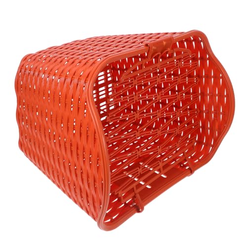 ifundom Electric Bike Front Basket: Waterproof Bike & Tricycle Basket with Lid - Pet Carrier & Grocery Hauler for Casual Rides -Decorative Accessory