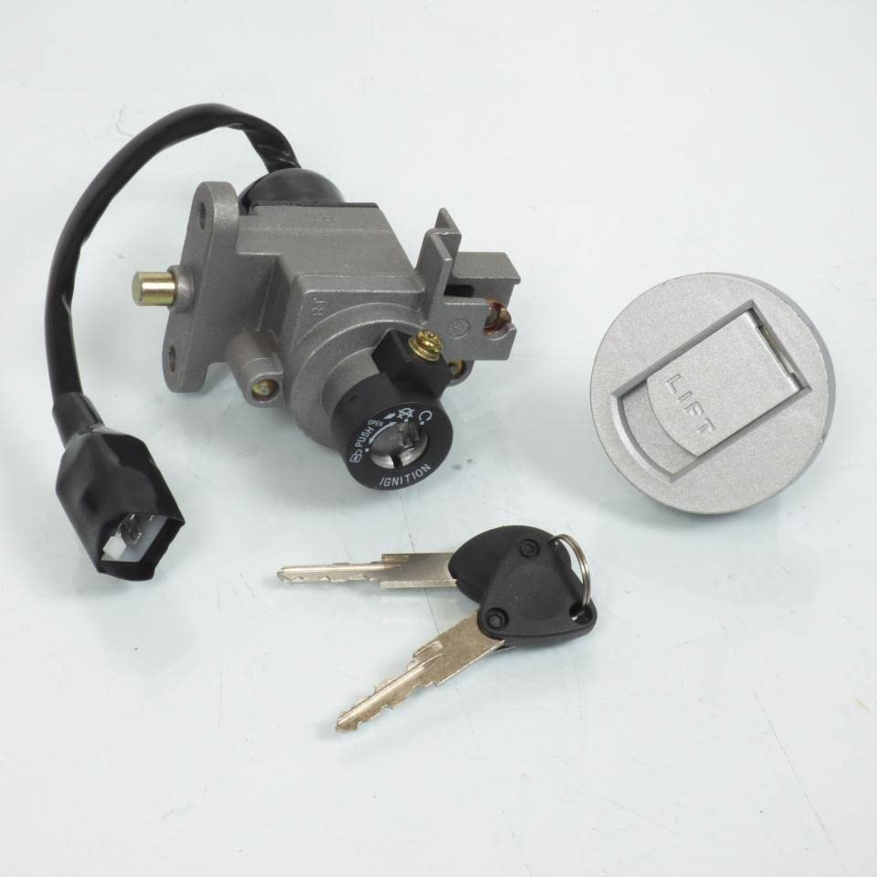 Contacteur a cle scooter teknix speedfight 3 mecanisme haute precision avec verrous robustes