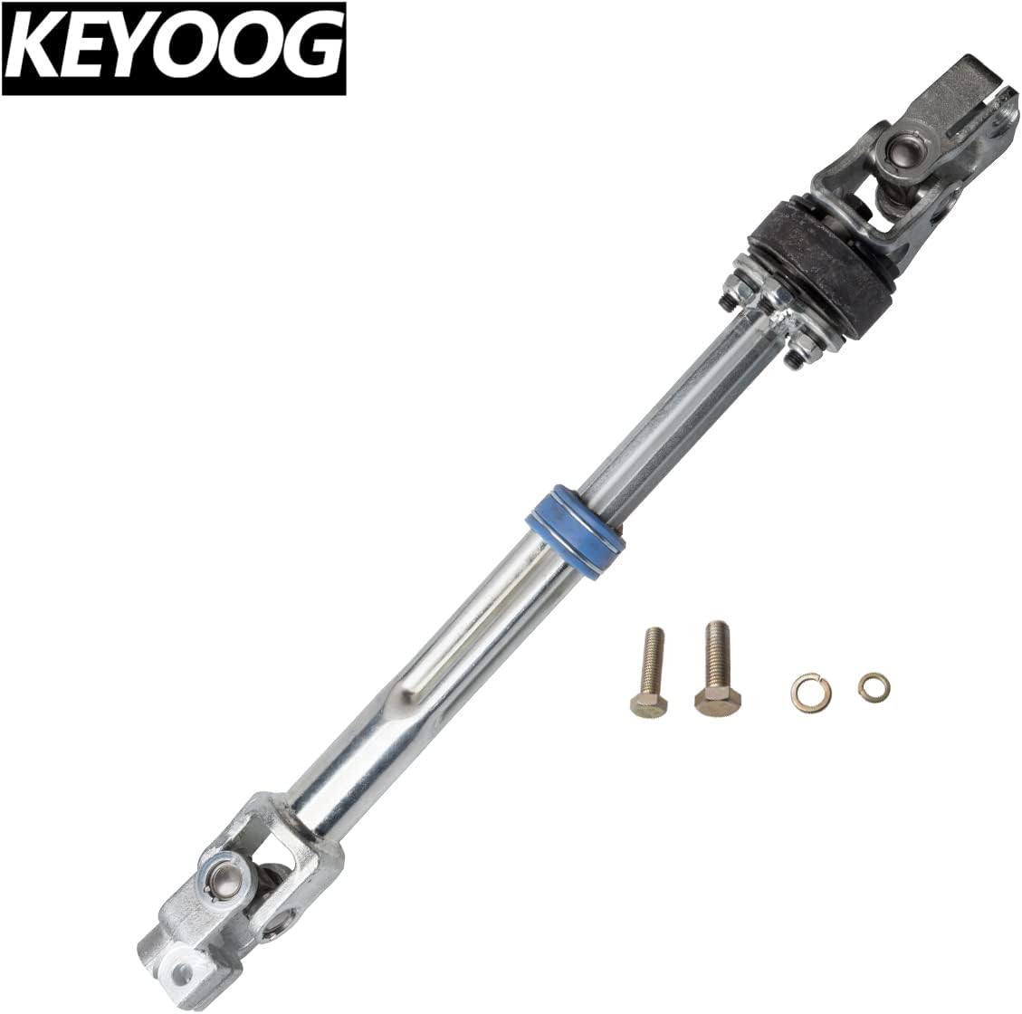 KEYOOG 425-364 Lower Steering Shaft Universal Rag U-Joint Coupler Fit for 2003-2006 Fo-rd Expedition [03 04 05 06 Li-ncoln Navigator ] Replaces Steering Column 2L1Z3B676AA 3L1Z3B676AA 4L1Z3B676AA
