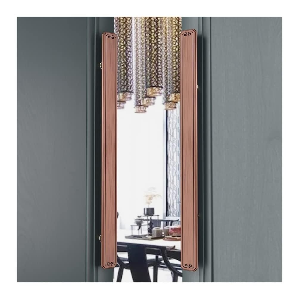 Poignée de porte en bois rétro pour dressing de maison