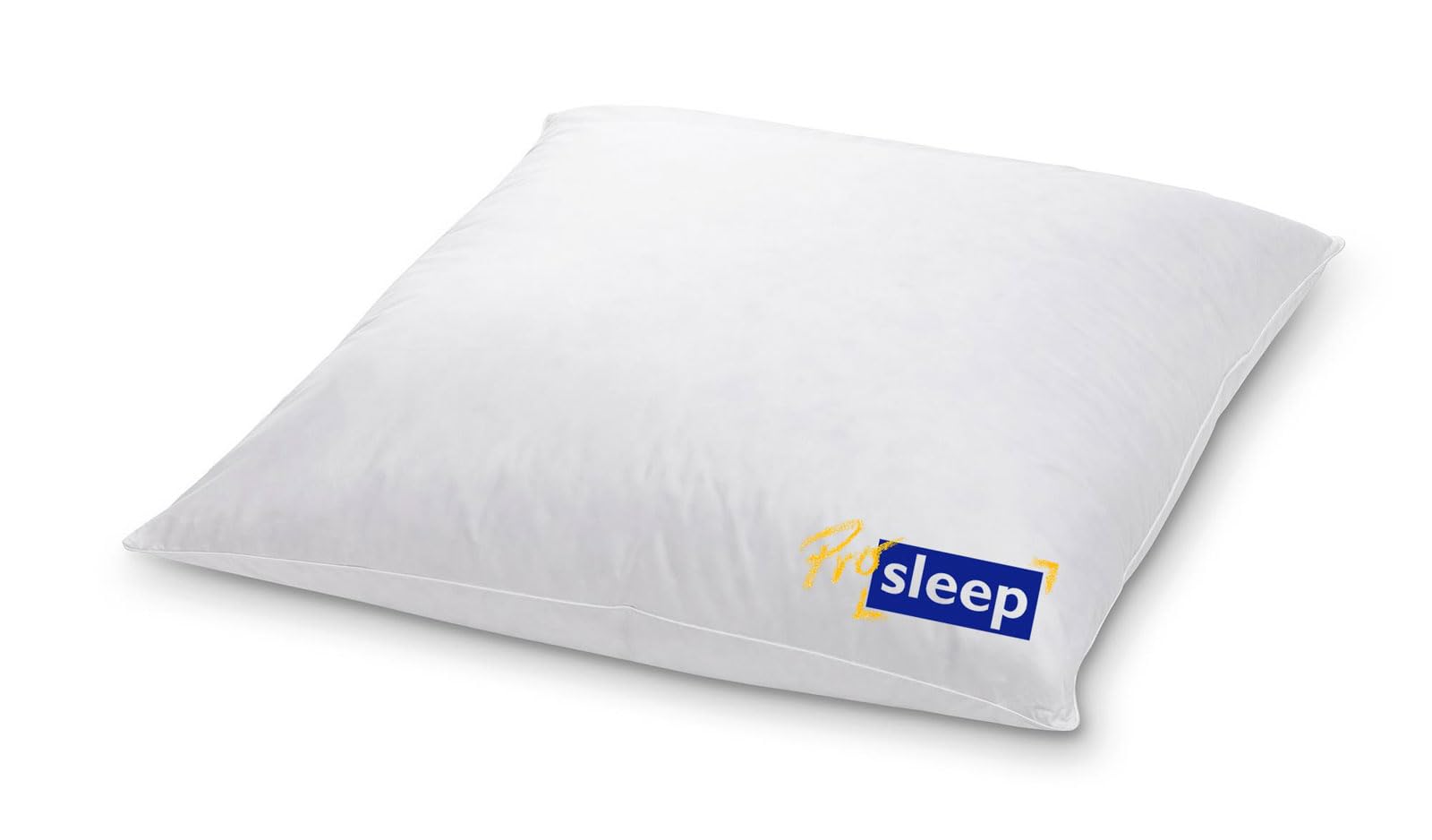 PRO SLEEP | Komfort Federkissen Kopfkissen – 80x80 cm | 100% Federchen – 1.000 gr.