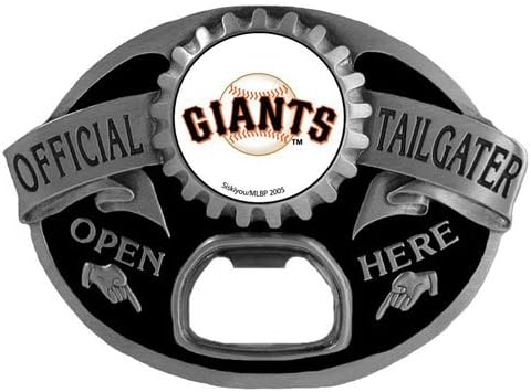 Siskiyou Sports MLB Tailgater Belt Buckle with Bottle Opener