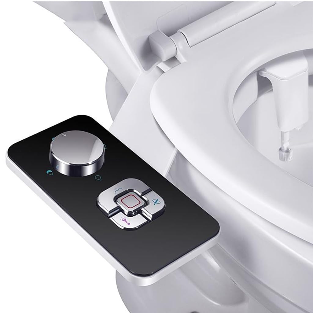 Ldhsjh D Handhel Bidet Sprayer, Non-Electric Nozzle Attachment, Col Water Hygiene, Adjustable, Lightweight, Urable, Portable, User-Friendly, Compact, Thin, Self, Cleaning