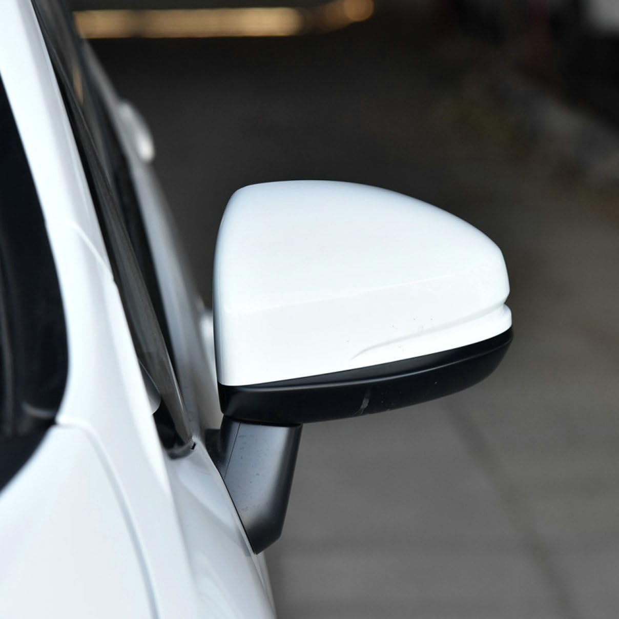 Passenger Driver Side Mirror Lower Cover Trim For Honda Fit Jazz 2014 2015 2016 2017 2018 Front Left Right Side Replacement (pair Left and Right side)