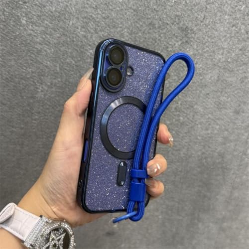 Coque de Luxe iPhone 14 Plus étui souple bleu foncé antichoc