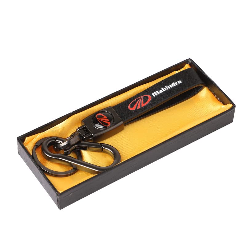 Techpro Long Leather Key Chain, Key Ring with Metal & Leather Finish Key Chain for Men & Women & for Gift-image-32