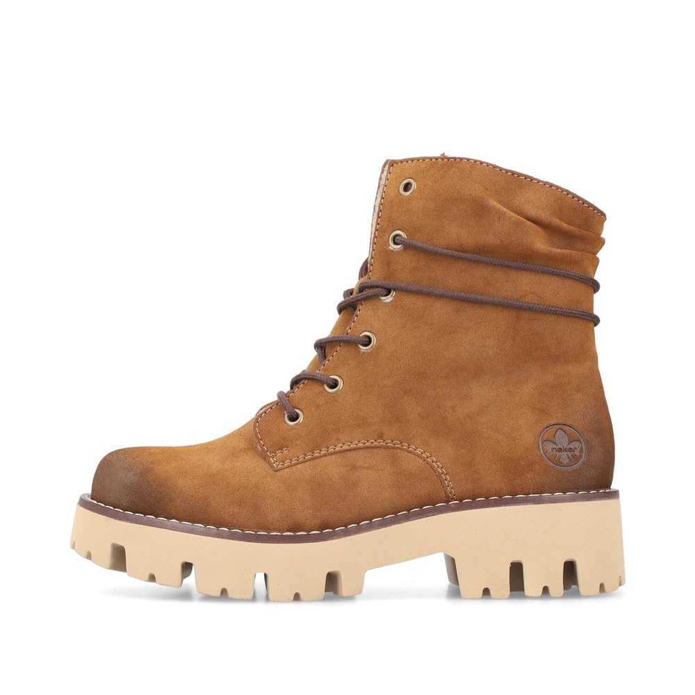 Rieker Damen Schnürstiefeletten Y3329, Frauen Stiefeletten