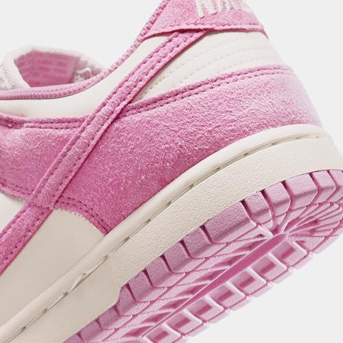 Dunk Low Next Nature Womens Lifestyle Shoes (Sail/Pink Rise/Sail) (HJ7673-101, Pink/White)4