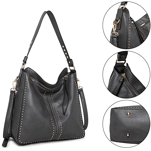 Montana West Hobo Bag For Women Large Vegan Leather Purses And Handbags Tote Bags Crossbody Shoulder Bag With Holster Mwc-G1001D.gy #TOP3