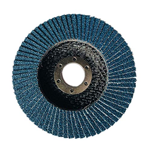 20 Stück 115 mm / 4,5 '' 60er Zirkonoxid Aluminiumoxidklappe Schleifscheiben Schleifscheiben