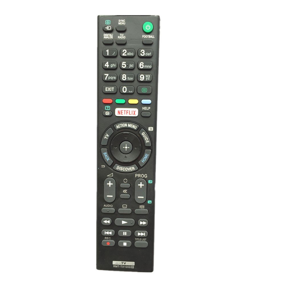 Generic rmt-tx100d telecomando uso per Sony TV LED con Netflix Buttons