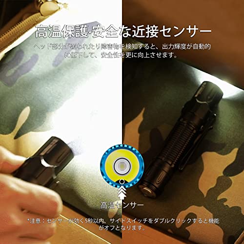 Amazon.co.jp: OLIGHT(オーライト) Warrior 3s 懐中電灯（ブラック