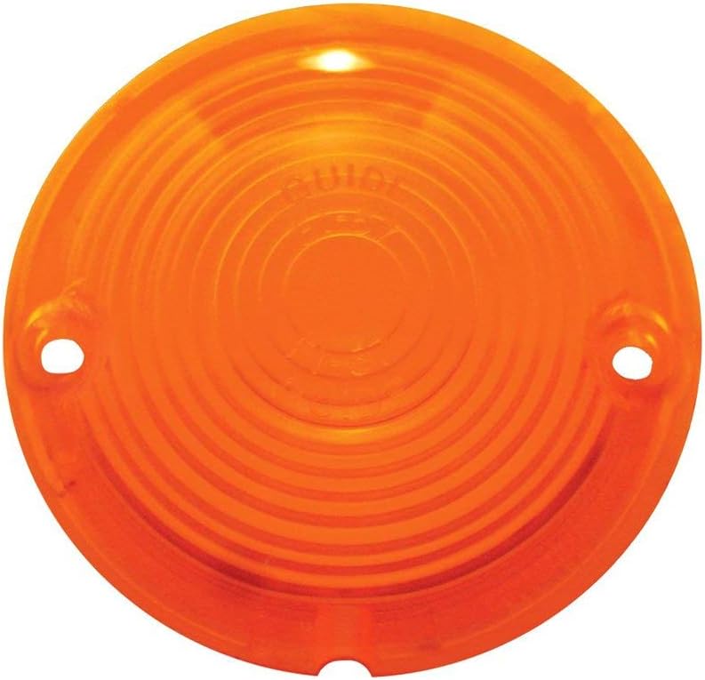 United Pacific C5702A Park Light Lens, Amber For 1957 Chevy Passenger Car