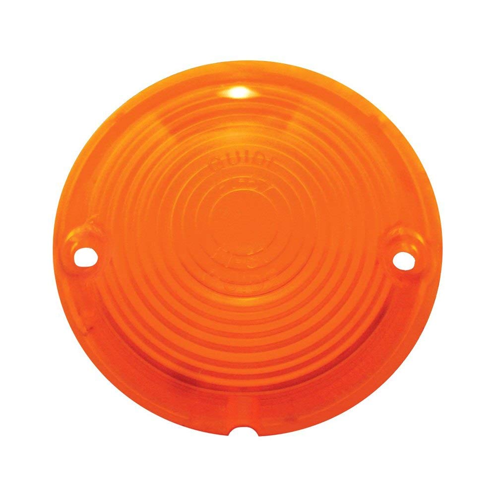 United Pacific C5702A Park Light Lens, Amber For 1957 Chevy Passenger Car