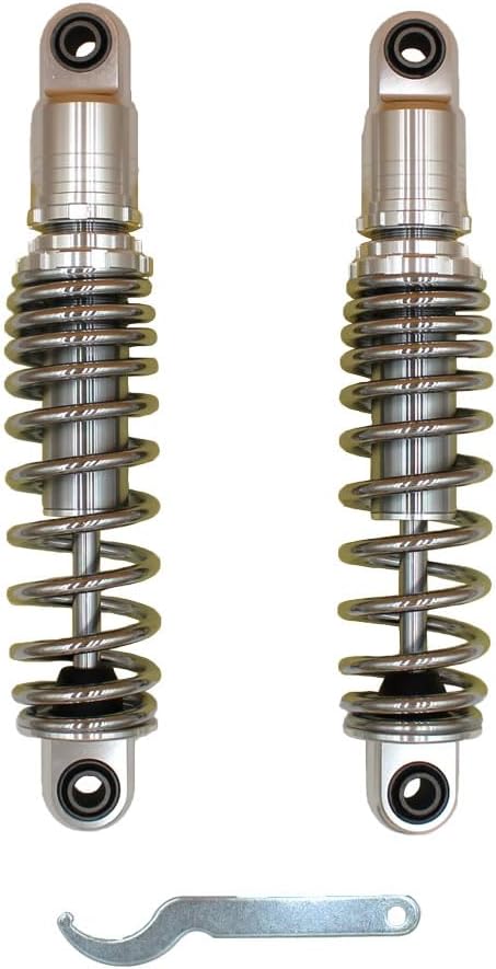 Chrome Adjustable 13" Rear Shocks 1980-2017 for Harley Touring Drag Specialties