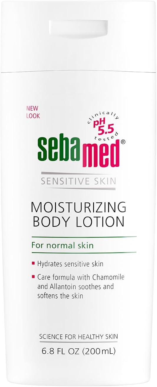 Moisturizing Body Lotion for Sensitive Skin pH 5.5 Hypoallergenic Naturally Soothes and Moisturizes 6.8 Fluid Ounces (200 Milliliters)