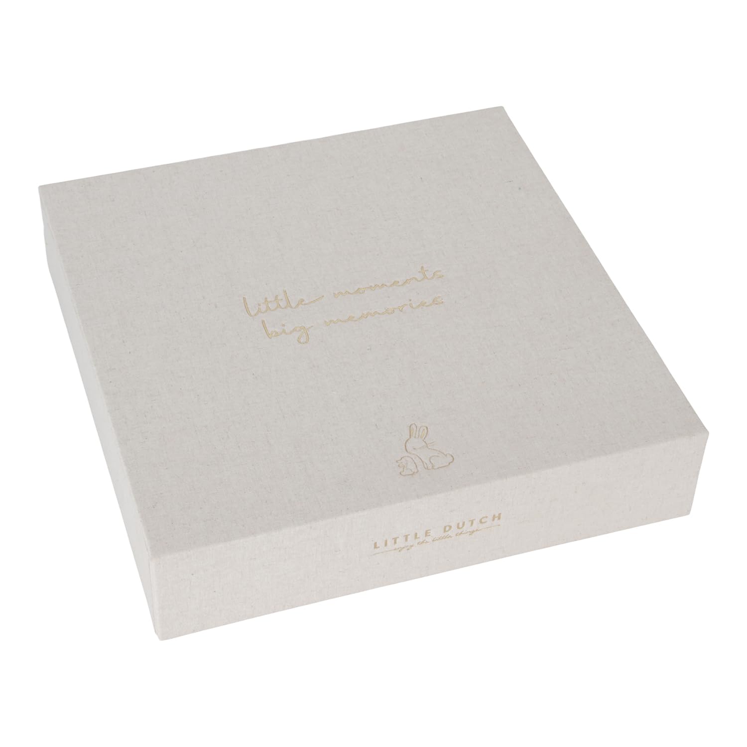 Little Dutch 4745 Pudełko na pamiątki Baby Bunny Beige - Newborn Naturals