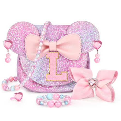 Image of mibasies Toddler Purse Gifts for Girls: 3 Year Old Girl Gifts, Girl Toys Purse Set