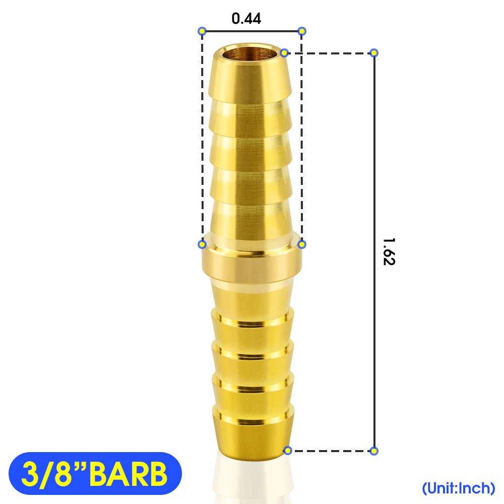 Tailonz Pneumatic Lot De 10 Raccords Rapides En T Bleu - 3 Voies - 6 Mm