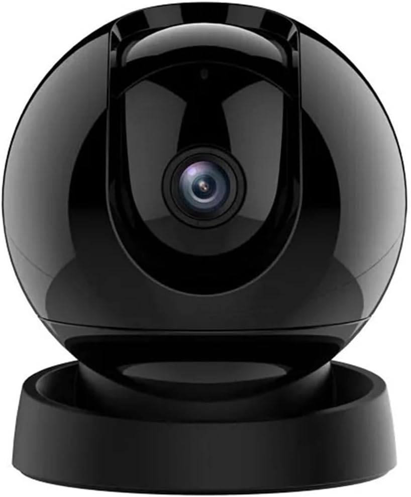 5MP Indoor WiFi PTZ Security Camera Human Pet Detection AI Smart Tracking Two Way Talk Night Vision Baby Monitor(UK Plug_5MP)