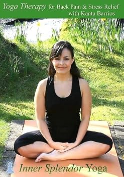 DVD Yoga Therapy for Back Pain and Stress Relief with Kanta Barrios Book